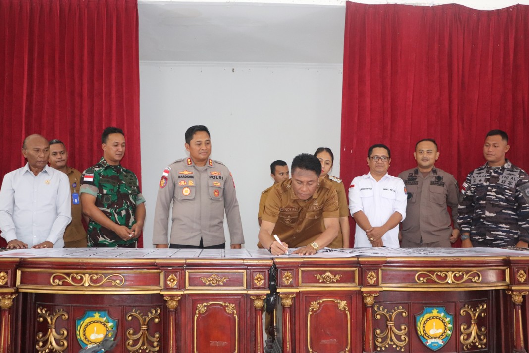 Tandatangani Komitmen dan Ikrar Damai, Rote Ndao Tegaskan Komitmen Jaga Stabilitas