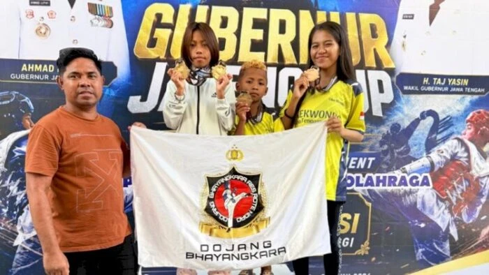 Dojang Bhayangkara Polres Rote Ndao Borong 3 Emas dan 1 Perunggu di Kejurnas Gubernur Jateng Cup 2026